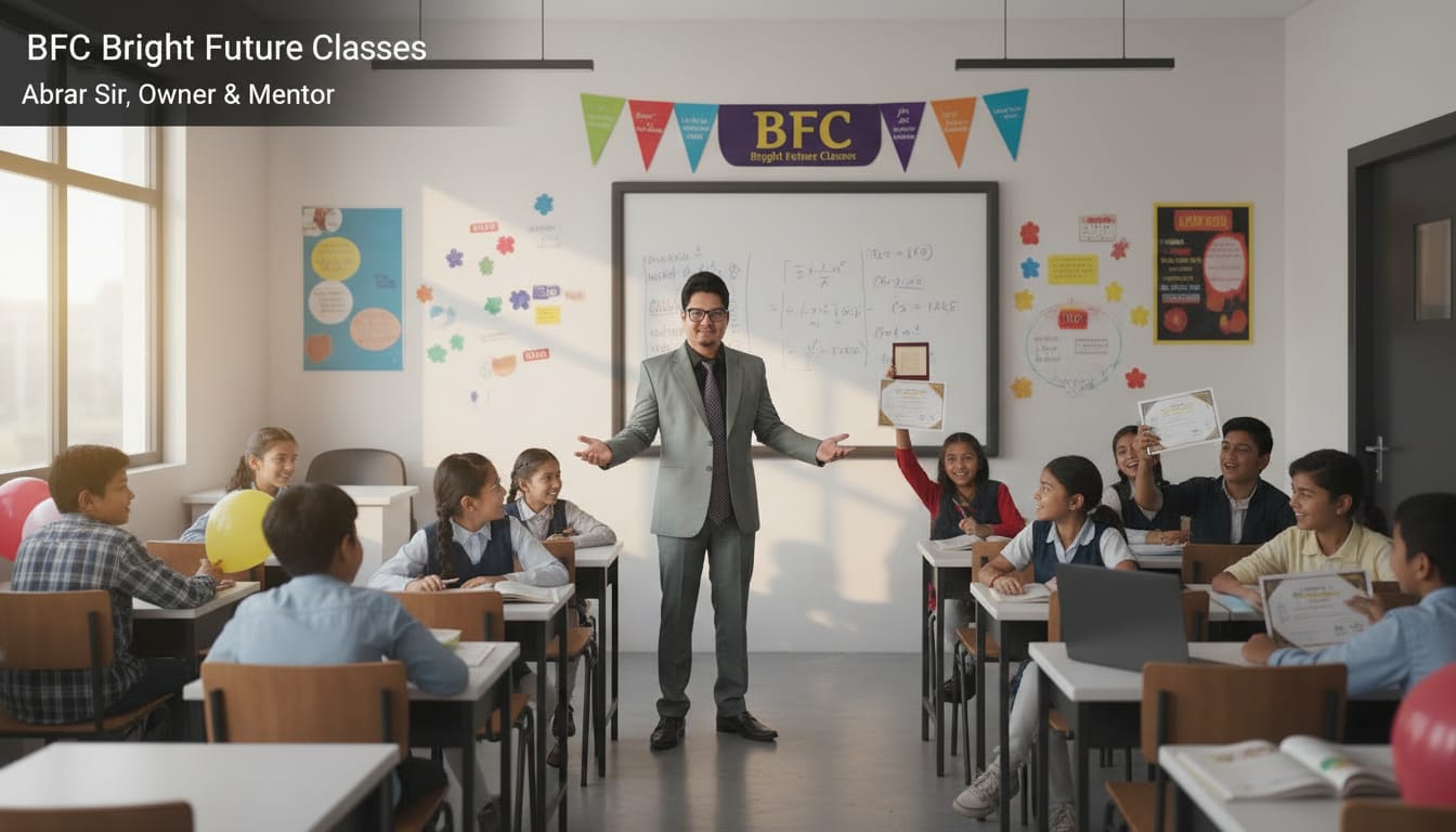 Abrar Sir guiding BFC students